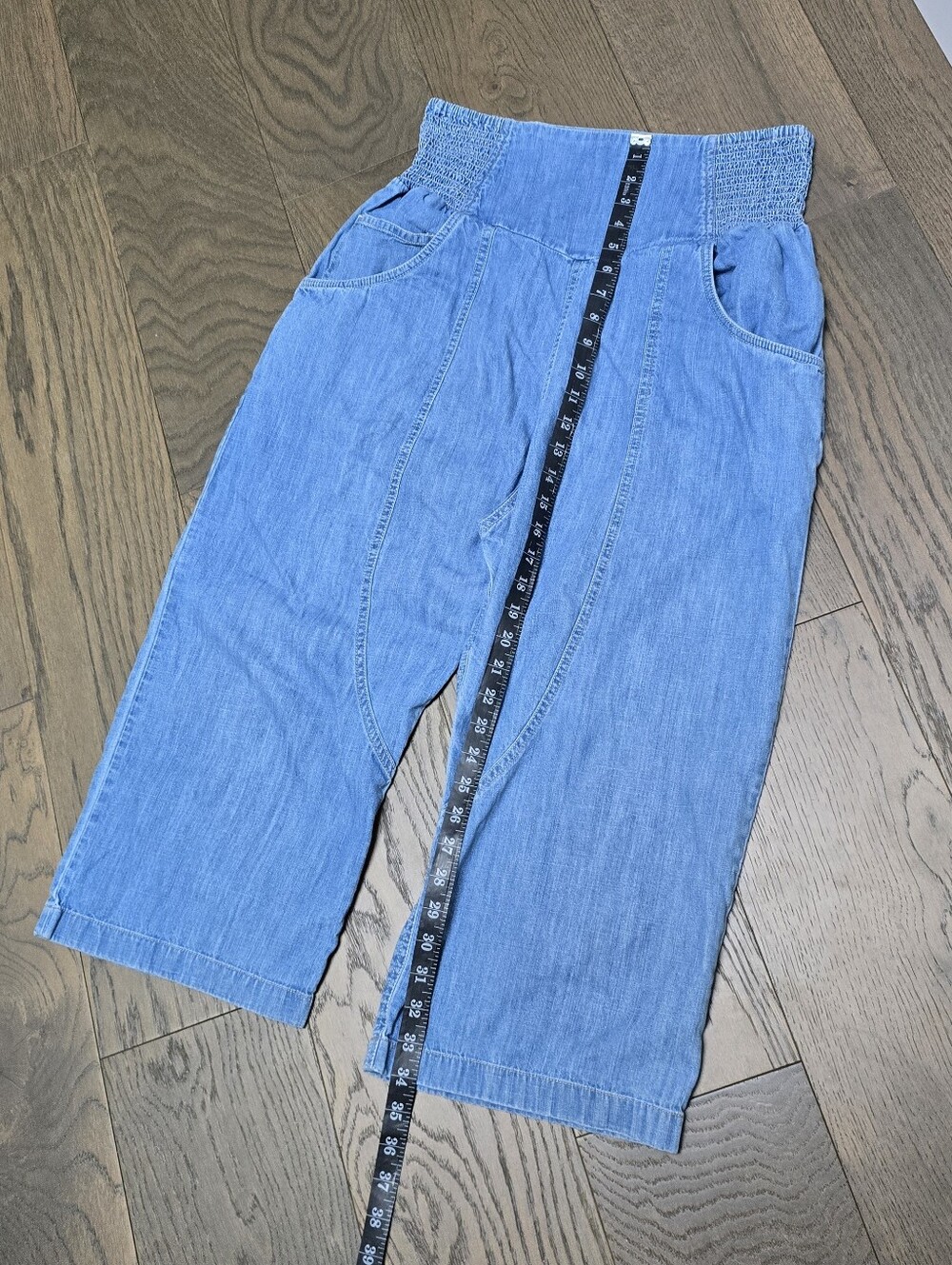We The Free Lunan Crop Harem Jeans in Dragonfly Medium Wash - Picture 11 of 11